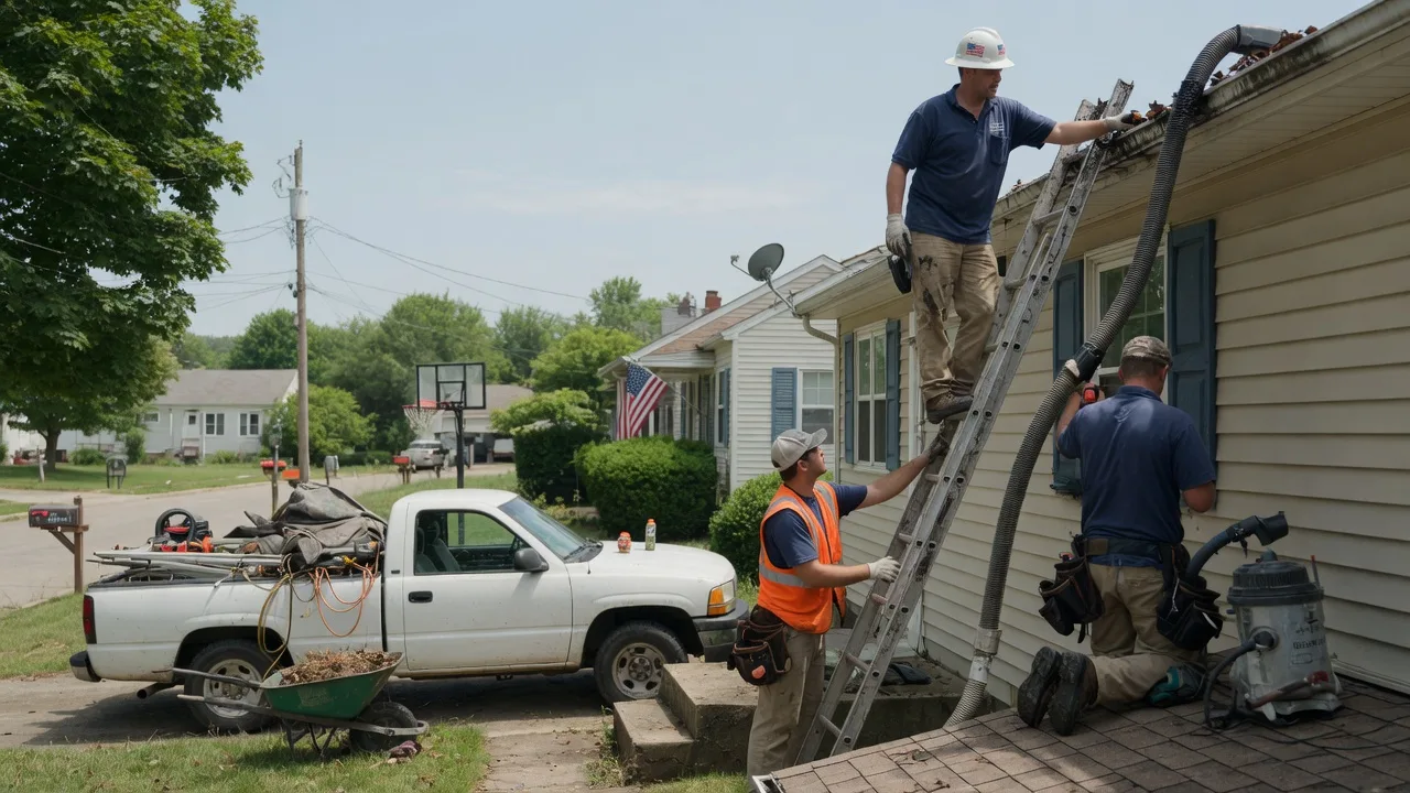 Gutter Installation in English, IN near me